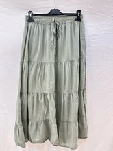 Cotton Voile Skirt: White