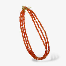 Faceted Bead Necklaces :Baby pink