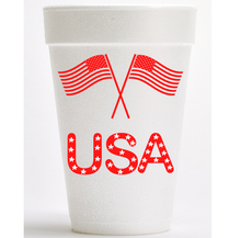 USA Flag: Red