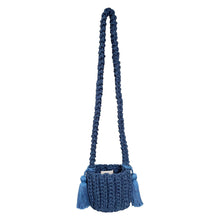 Amalfi Bucket Bag Mini With Tassels: Pink / Short strap (4")