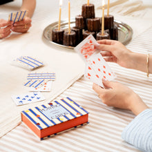 Playing Card Game, Set of 2 - Suits & Stripes