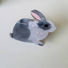 FASHIONABLE WHITE SWAN ACETIC ACID HAIR CLIP_CWAHA0549: TYPE6 / (OS) 2