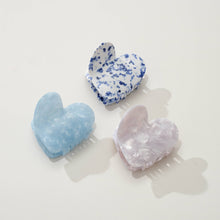 Coastal Heart Claw Clip - Large : Assorted