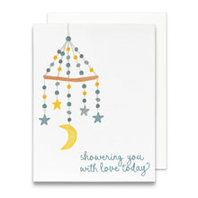 Baby Shower Greeting Card | Showering You With Love Card