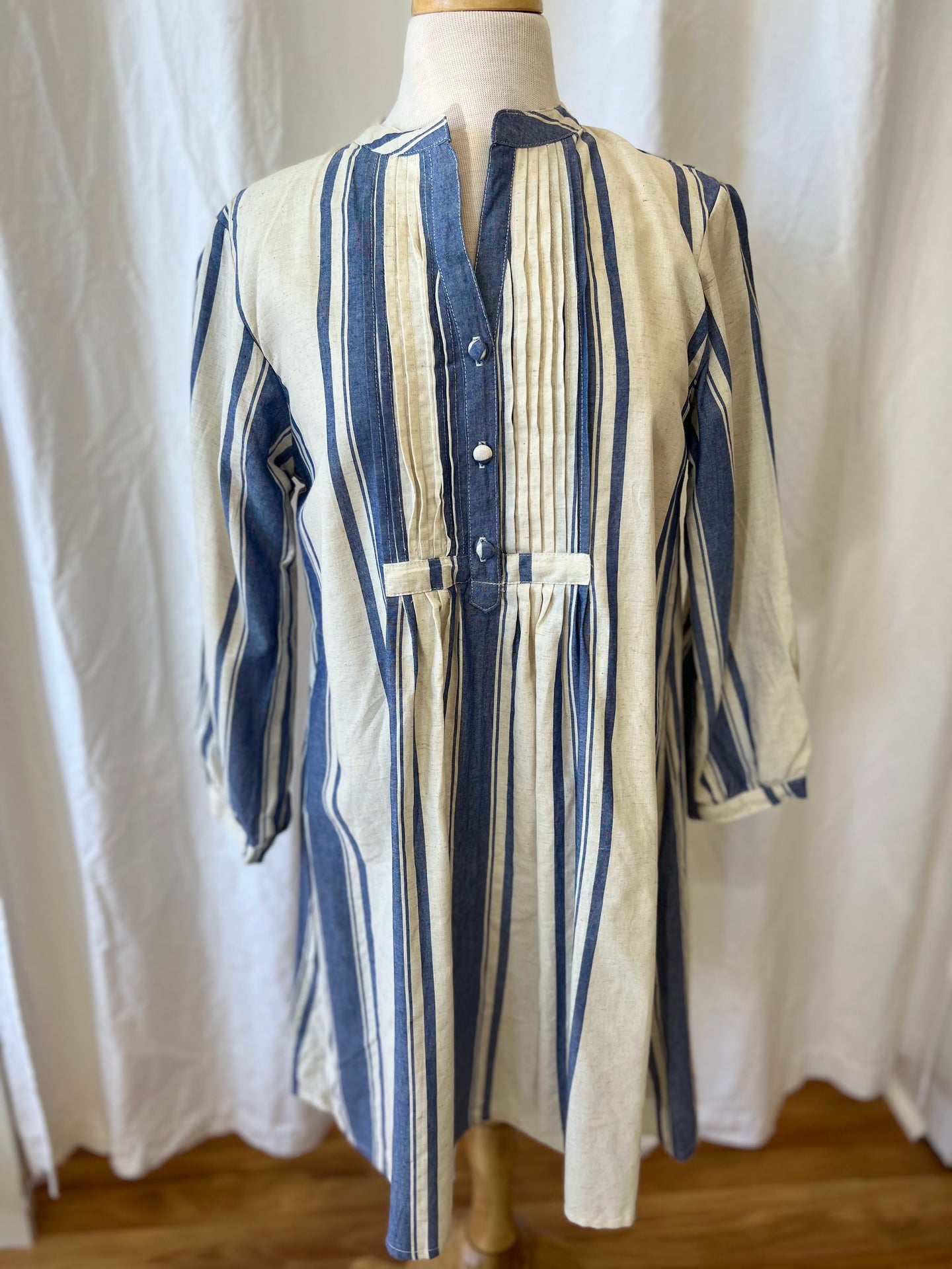 Sammie Short Dress-French Blue Stripe