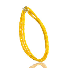 Faceted Bead Necklaces 6mm: Mint green