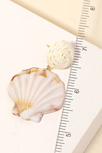 Seashell Drop Earring