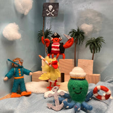 Handmade Felt Scuba Steve Hanging Decoration