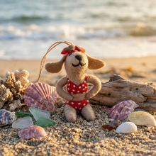 Handmade Felt Hot Dog Bikini Beach Hanging Decoration