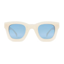 RONAN | Ivory | Blue Lens