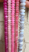 Lilly Gemstone Bead Necklace multi-color 8mm opals jade : Sienna