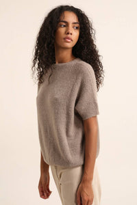 ALPACA SWEATER REF 1012: CAMEL
