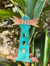 Lighthouse Nautical Copper Christmas Ornament