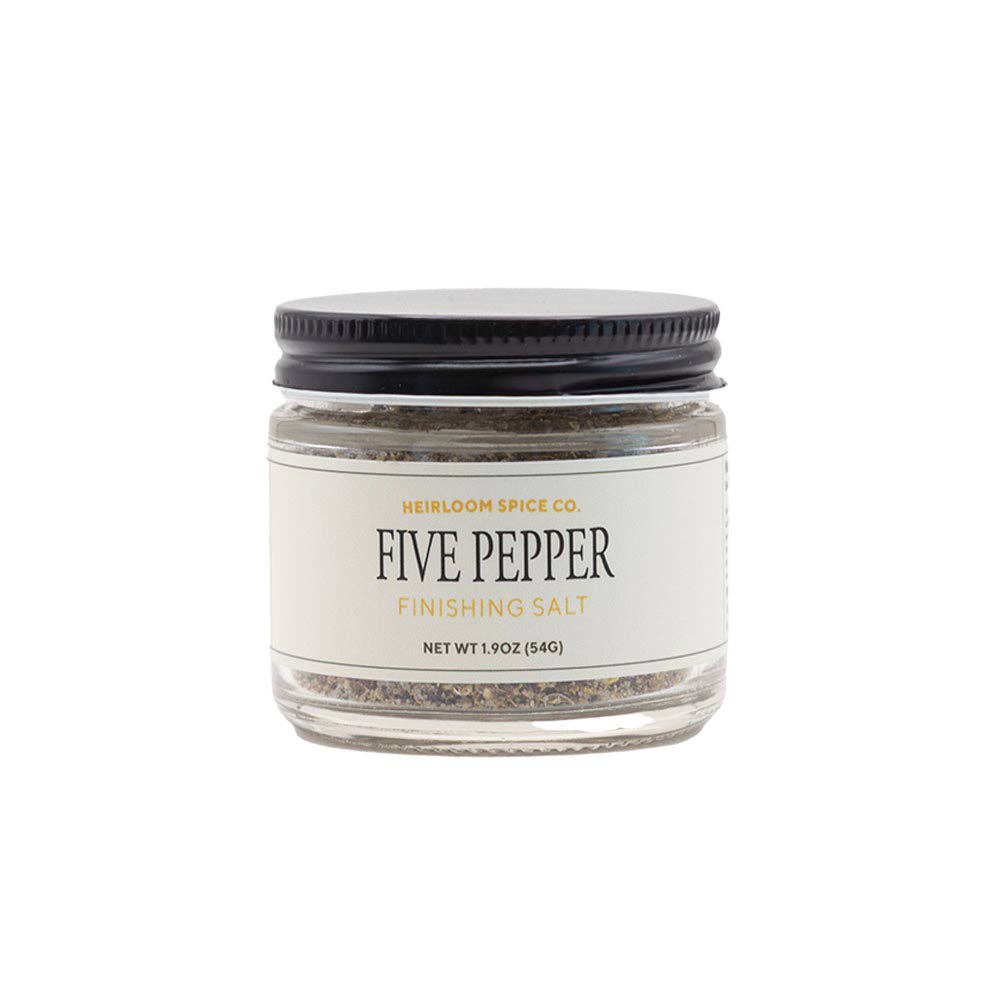 Five Pepper Finishing Salt