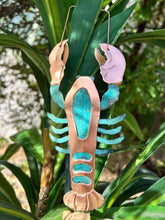 Lobster Copper Christmas Ornament