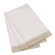 25ct Carlstitch Guest Towels (33x40cm): Taupe