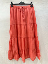 Cotton Voile Skirt: White