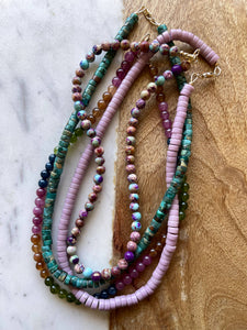 Mothers Beach Beaded Necklace