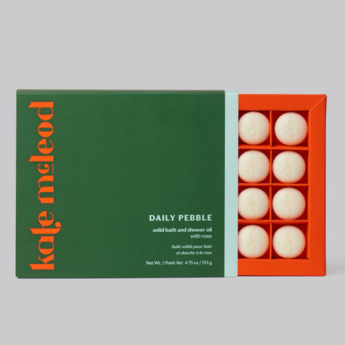 Daily Pebble | Deep Moisturizing Solid Bath & Shower Oil: Tray of 20