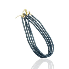 Faceted Bead Necklaces :Baby pink