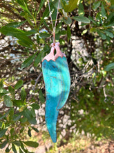 Chili Peppers Copper Christmas Ornament