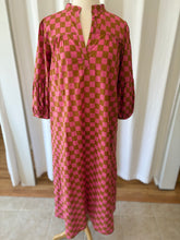 Sun Dried Laundry Pink Check Millie Dress SS26