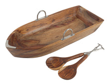 Rowboat Salad Bowl with Salad Servers