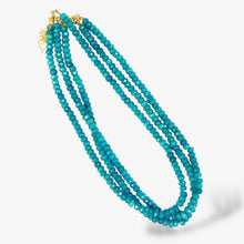 Faceted Bead Necklaces :Baby pink