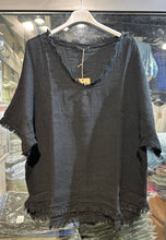 Fringe Blouse: Taupe