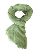 Boho Scarf - Pea