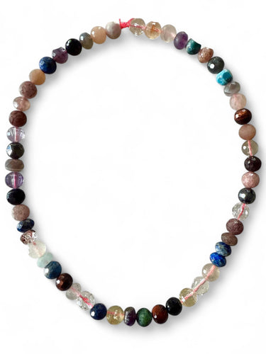 Faceted Agate Necklace - Choker