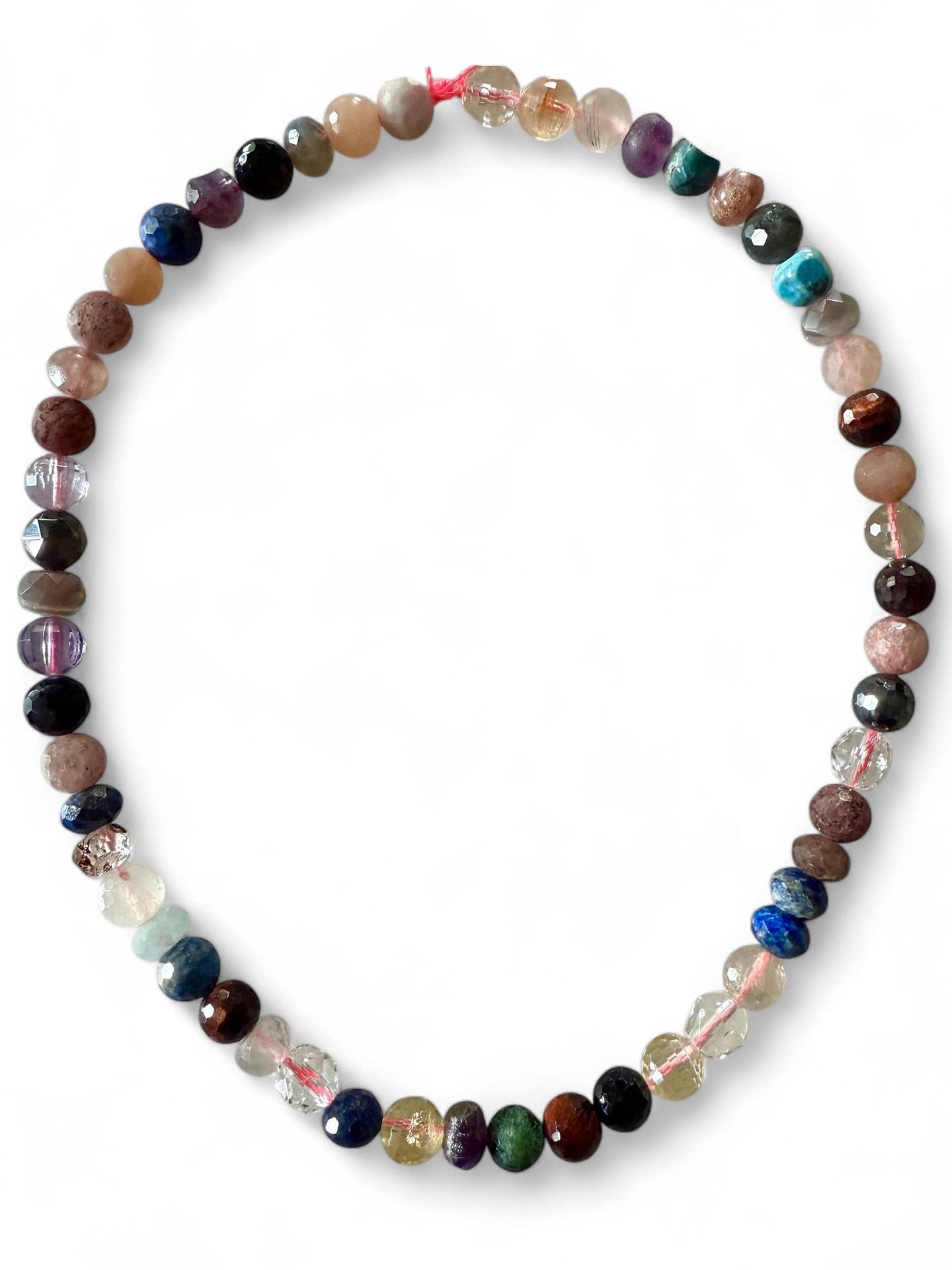 Faceted Agate Necklace - Choker