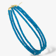 Disc Bead Necklaces: Purple