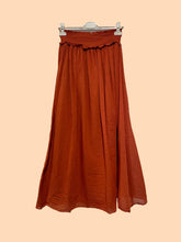 Long cotton voile skirt Art 5103: Mustard