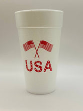 USA Flag: Red