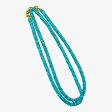 Disc Bead Necklaces: Purple