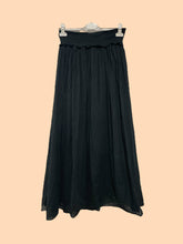 Long cotton voile skirt Art 5103: Mustard