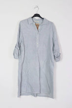 Short Dress Linen Tobacco One Size