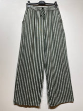 Camel Stripe Linen Pants