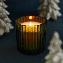 Cedar & Pine Candle In Green Glass 7oz.