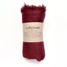 Boho Scarf - Oxblood