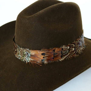 Western Feather Shikoba Hat Band