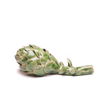 Ceramic Artichoke Tabletop Decor: Green / Small