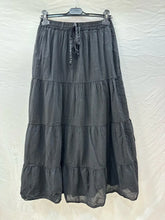 Cotton Voile Skirt: White