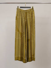 Satin trousers KD7789VS-29: Olive
