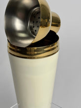 Hand-Painted Cocktail Shaker: White
