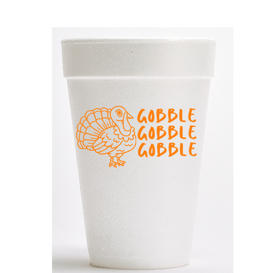 Gobble Gobble Gobble - Thanksgiving: Metallic gold