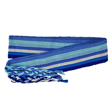 Woven Cotton Multipurpose Striped Sash: Pastel