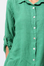 Short Linen Dresse One Size Blue Jeans