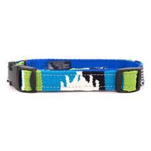 A Tail We Could Wag Side-Release Dog Collar: Harborside Twilight / Medium - 14"-20"